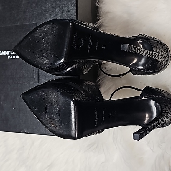 Saint Laurent python heels - Picture 4 of 5